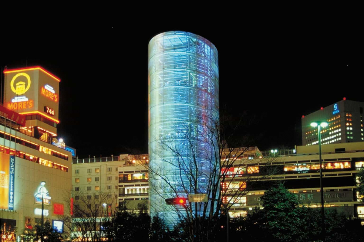 Kaoru Mende / LPA Tower of Wind lighting renewal, Yokohama Station West Exit